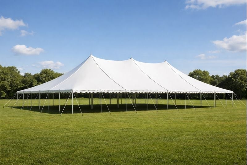 60’ x 60’ Pole Tent (Seats 360)
